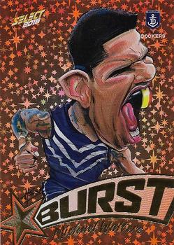2016 Select Footy Stars - Starburst Caricatures #SB24 Michael Walters Front